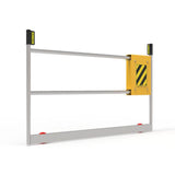 Barrier Group Car & Truck Barrier Group Ball Fence Roller Gate Opening - Safety Yellow