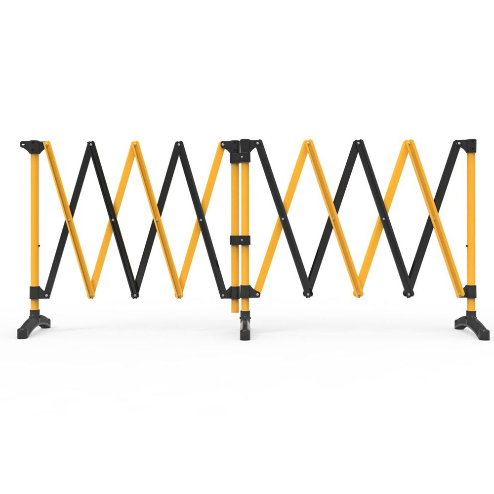 Barrier Group Traffic Control & Parking Equipment Barrier Group Port-a-Guard Flexi Expandable Barrier 5m - Black/Yellow