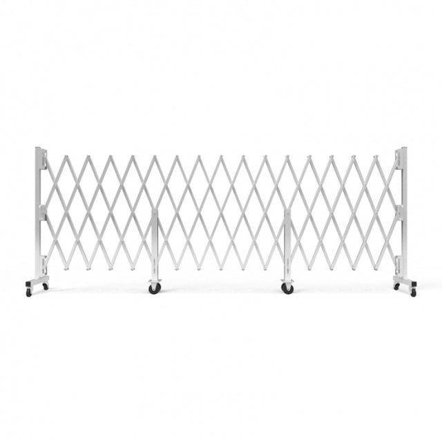 Barrier Group Traffic Control & Parking Equipment Barrier Group Port-a-Guard Maxi 1430mm x 6.7m Expandable Barrier - Aluminium and Galvanised Steel