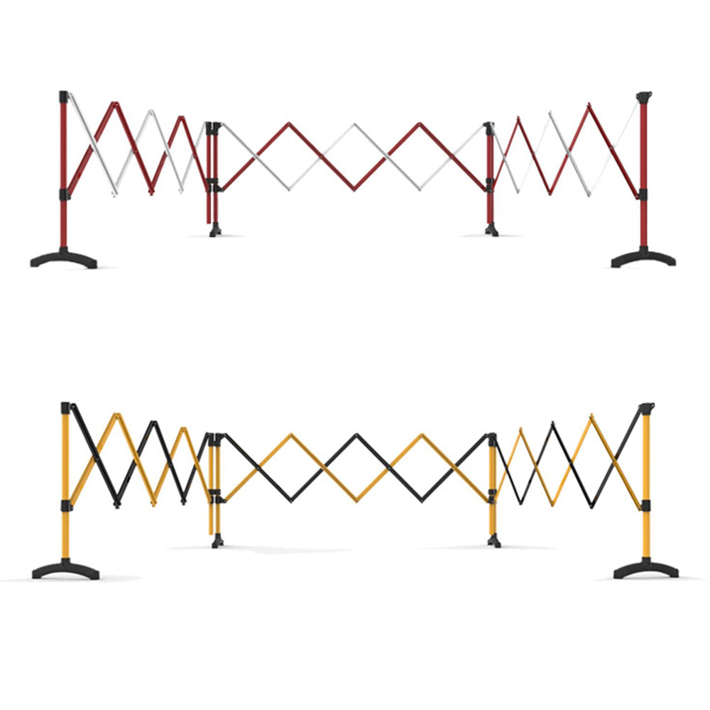 Barrier Group Traffic Control & Parking Equipment Barrier Group Port-a-Guard Utility Expandable Barrier - 3 x 2.5m - Black/Yellow