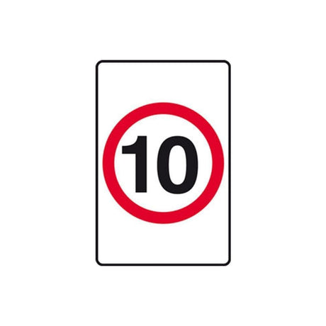 Barrier Group 10 KPH Sign - Barrier Group - Ramp Champ