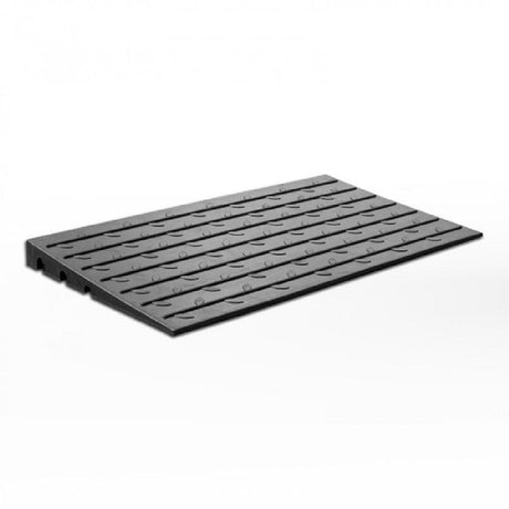 Barrier Group Mobility Ramps 65mm Barrier Group Black Rubber Threshold Pedestrian Ramp