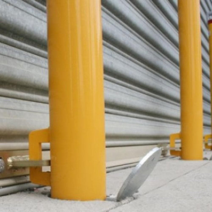 Barrier Group Cam-Lok Removable Bollard for Roller Doors — Ramp Champ