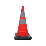 Barrier Group Collapsible Traffic Cone/Witches Hat - Rubber Base - Barrier Group - Ramp Champ