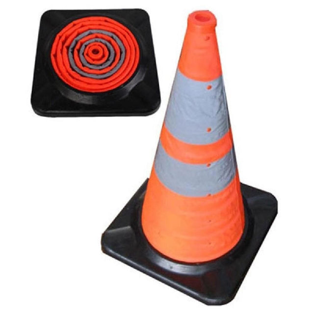 Barrier Group Collapsible Traffic Cone/Witches Hat - Rubber Base - Barrier Group - Ramp Champ