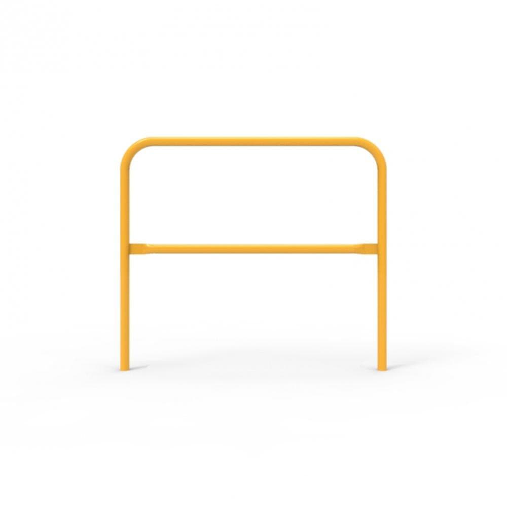 Barrier Group Double Safety Rail  - Safety Yellow - Barrier Group - Ramp Champ