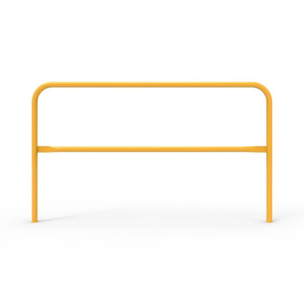 Barrier Group Double Safety Rail  - Safety Yellow - Barrier Group - Ramp Champ