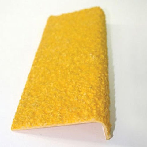Barrier Group FRP Stair Nosing - Anti-Slip, Yellow – Ramp Champ