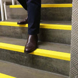 Barrier Group FRP Stair Nosing - Anti-Slip, Yellow - Barrier Group - Ramp Champ