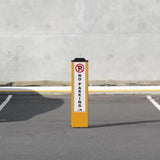 Barrier Group Fold Down Parking Space Protector - No Parking - Barrier Group - Ramp Champ