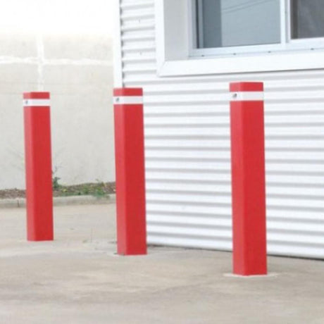 Barrier Group Heavy Duty Square Steel Bollard - Barrier Group - Ramp Champ