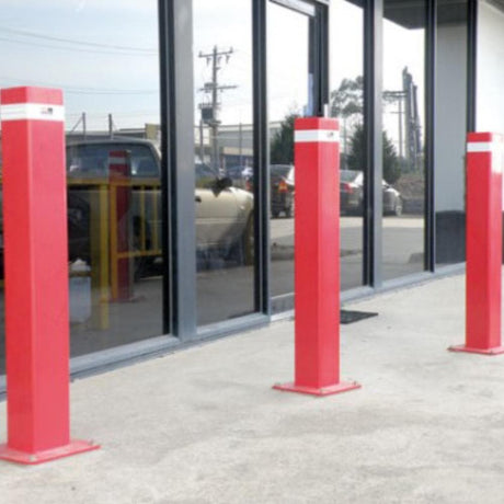 Barrier Group Heavy Duty Square Steel Bollard - Barrier Group - Ramp Champ