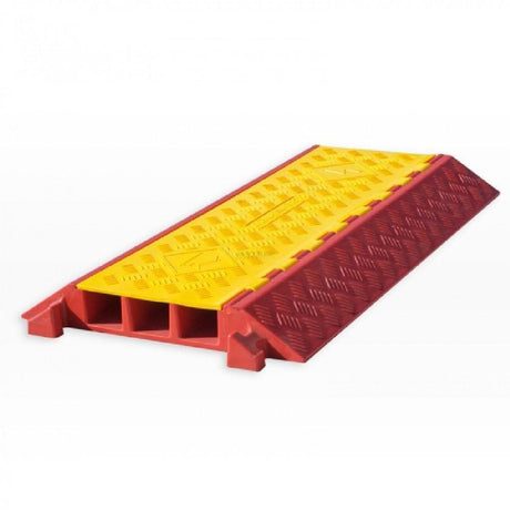 Barrier Group Hinged Lid Polyurethane Cable Protector - 3 Channel - Barrier Group - Ramp Champ