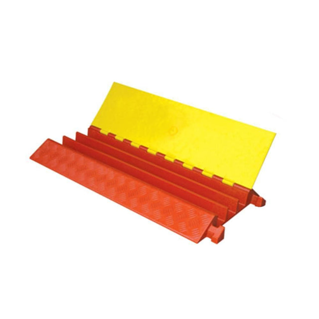 Barrier Group Hinged Lid Polyurethane Cable Protector - 3 Channel - Barrier Group - Ramp Champ