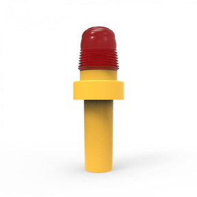 Barrier Group LED Traffic Cone Light - Red & White - Barrier Group - Ramp Champ