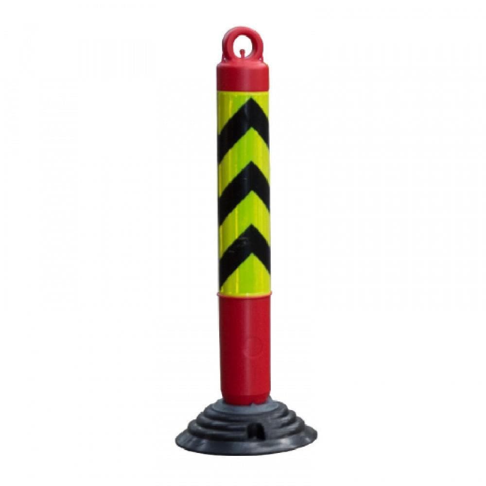 Barrier Group Rebound Bollard with Chain Loop - Two Piece - Barrier Group - Ramp Champ
