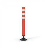 Barrier Group Rebound Delineator with Rubber Base