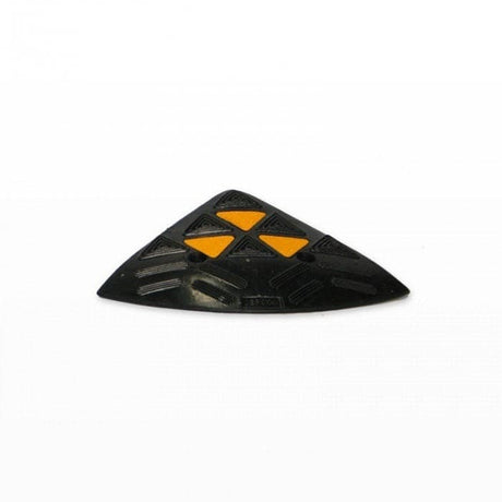 Barrier Group High-Vis Rubber Kerb Ramp End Module - Barrier Group - Ramp Champ