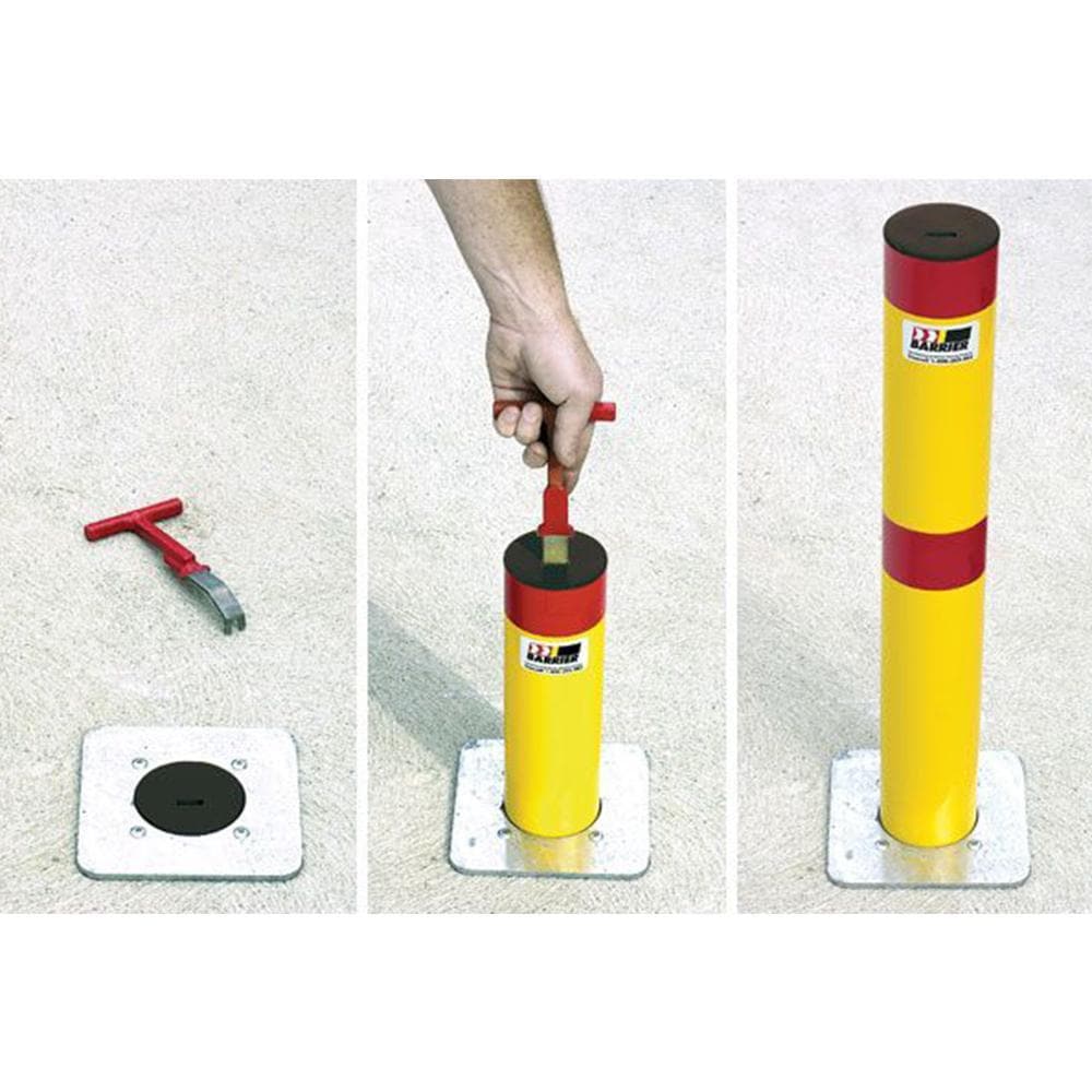 Barrier Group Retractable Bollard 900mm - Barrier Group - Ramp Champ