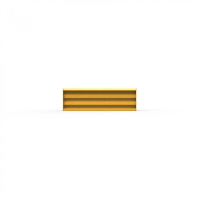 Barrier Group Rib-Rail with Fixings - Powder Coated Safety Yellow - Barrier Group - Ramp Champ