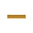 Barrier Group Rib-Rail with Fixings - Powder Coated Safety Yellow - Barrier Group - Ramp Champ