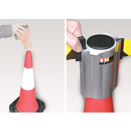 Barrier Group Pilot Retractable Tape Barrier - Barrier Group - Ramp Champ