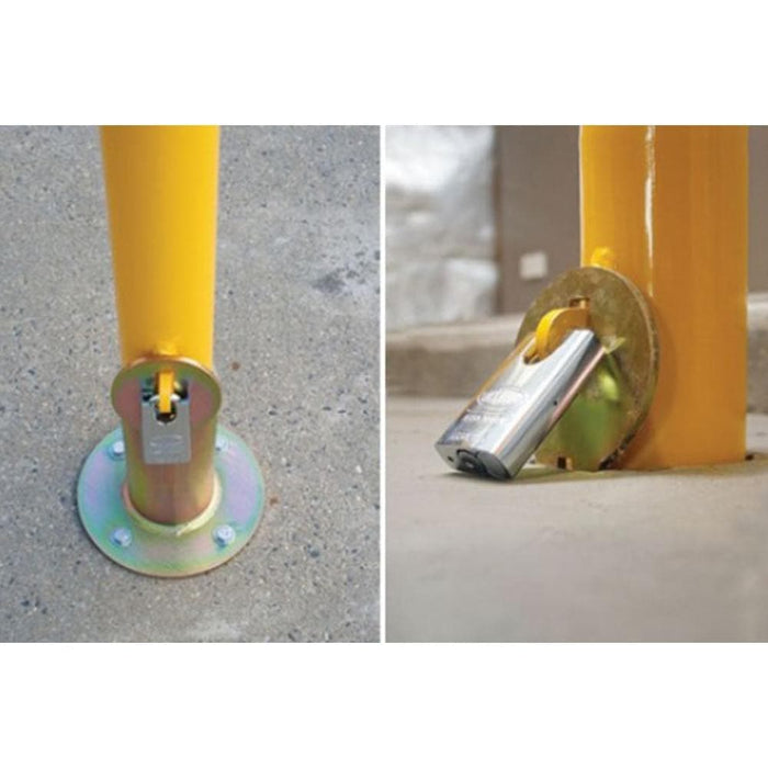 Barrier Group Sleeve-Lok Removable Bollard for Roller Doors — Ramp Champ