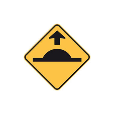 Barrier Group Speed Hump Sign with Arrow - Barrier Group - Ramp Champ