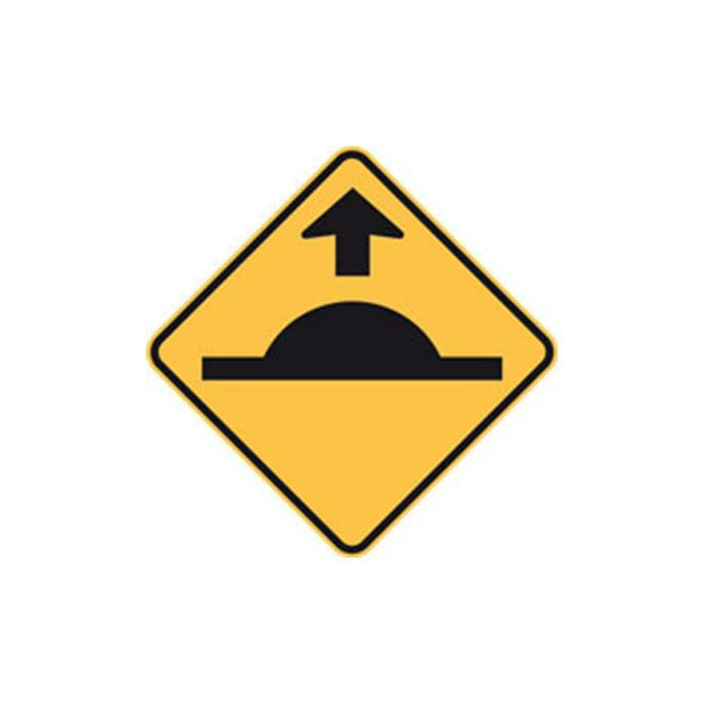 Barrier Group Speed Hump Sign with Arrow - Barrier Group - Ramp Champ