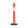 Barrier Group T-Top Plastic Bollard & Base - Barrier Group - Ramp Champ