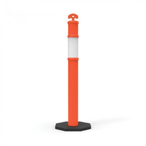 Barrier Group T-Top Plastic Bollard & Base - Barrier Group - Ramp Champ