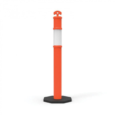 Barrier Group T-Top Plastic Bollard & Base - Barrier Group - Ramp Champ