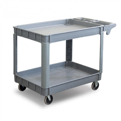 Barrier Group Plastic Utility Trolley Cart with Castors & Handle - Barrier Group - Ramp Champ