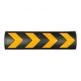 Barrier Group Wall Protector 800 x 220 x 32mm Black/Yellow - Recycled Rubber - Barrier Group - Ramp Champ