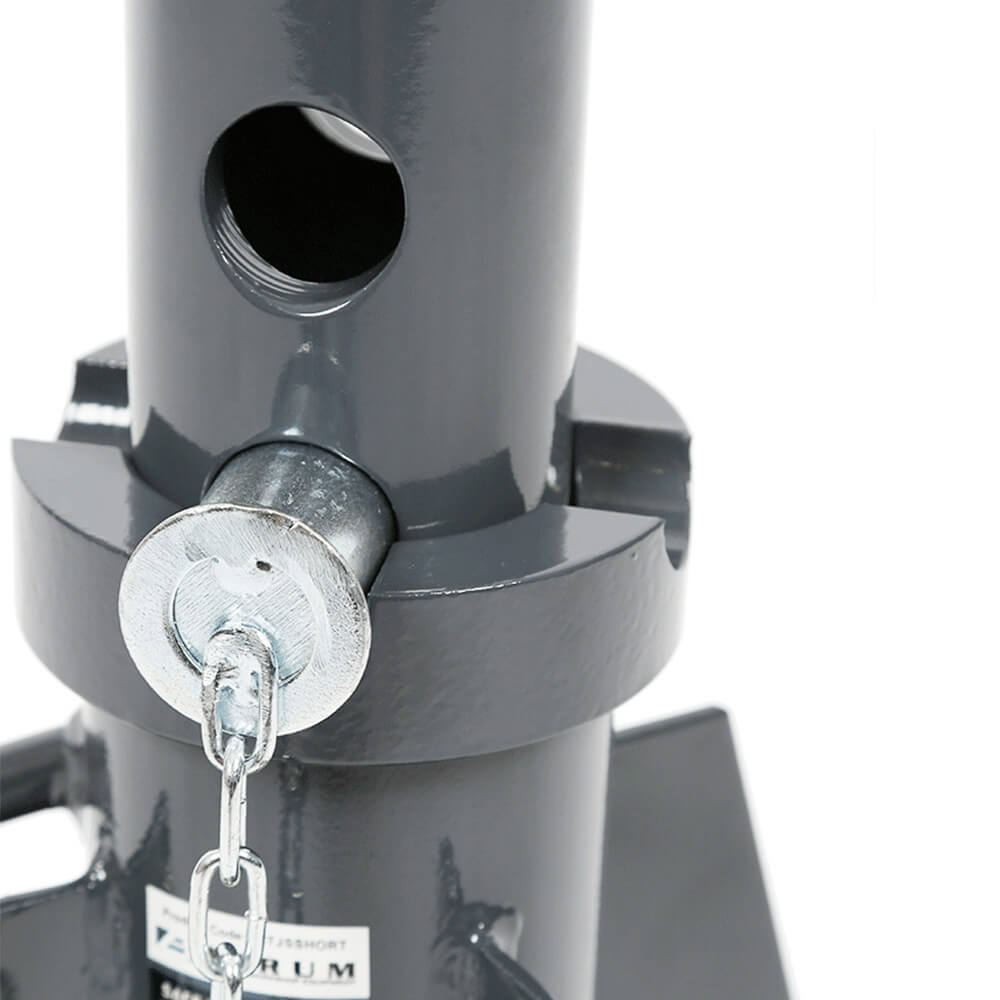 Borum Workshop Equipment Borum Industrial Pin-Style Short Jack Stand, 25 Tonne Capacity