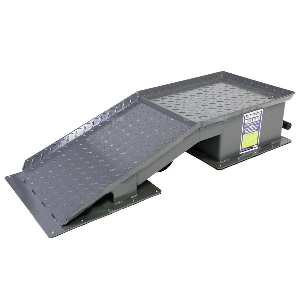 Borum 20-Tonne Steel Portable Truck/Forklift Maintenance Ramps - Borum - Ramp Champ