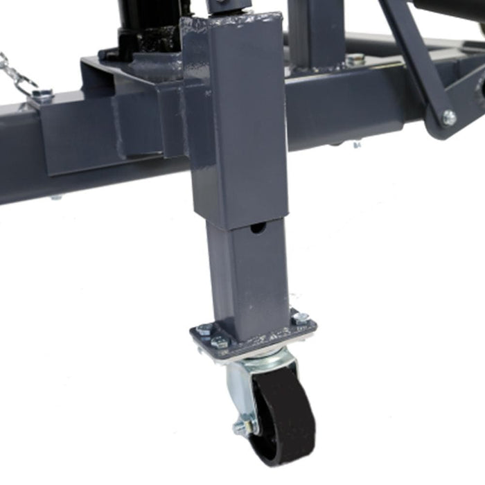 Borum Industrial Hydraulic Steel Truck Wheel Dolly, .8-Tonne Capacity ...
