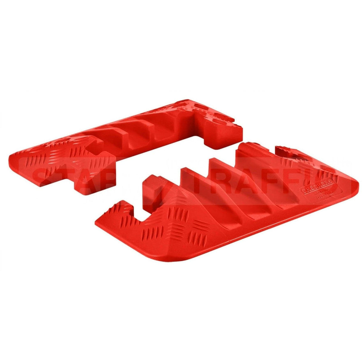 Checkers 3 Channel End Cap Cable Protector - Checkers - Ramp Champ