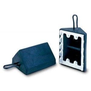 Checkers Heavy Duty Rubber Commercial Wheel Chock - Utility Series - Checkers - Ramp Champ
