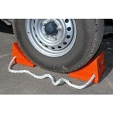 Checkers Urethane Wheel Chock 13.6-Tonne Capacity - Checkers - Ramp Champ