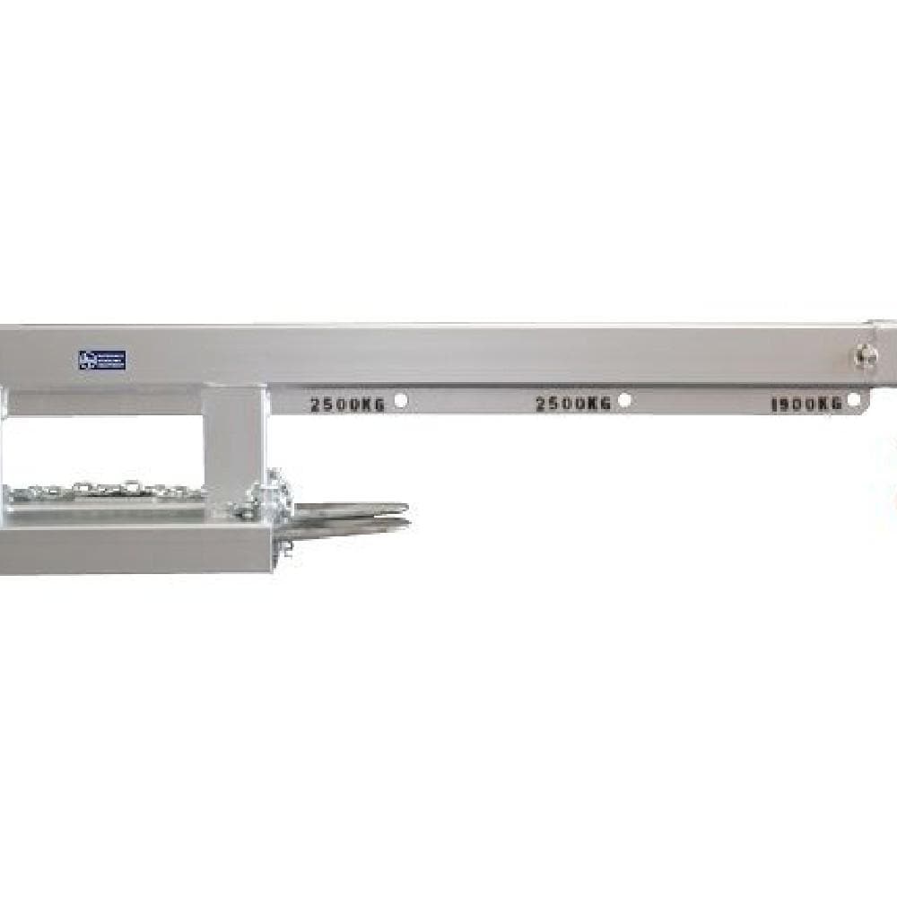 DHE Materials Handling DHE 2.5-Tonne Rigid Jib Lifting Crane Forklift Attachment
