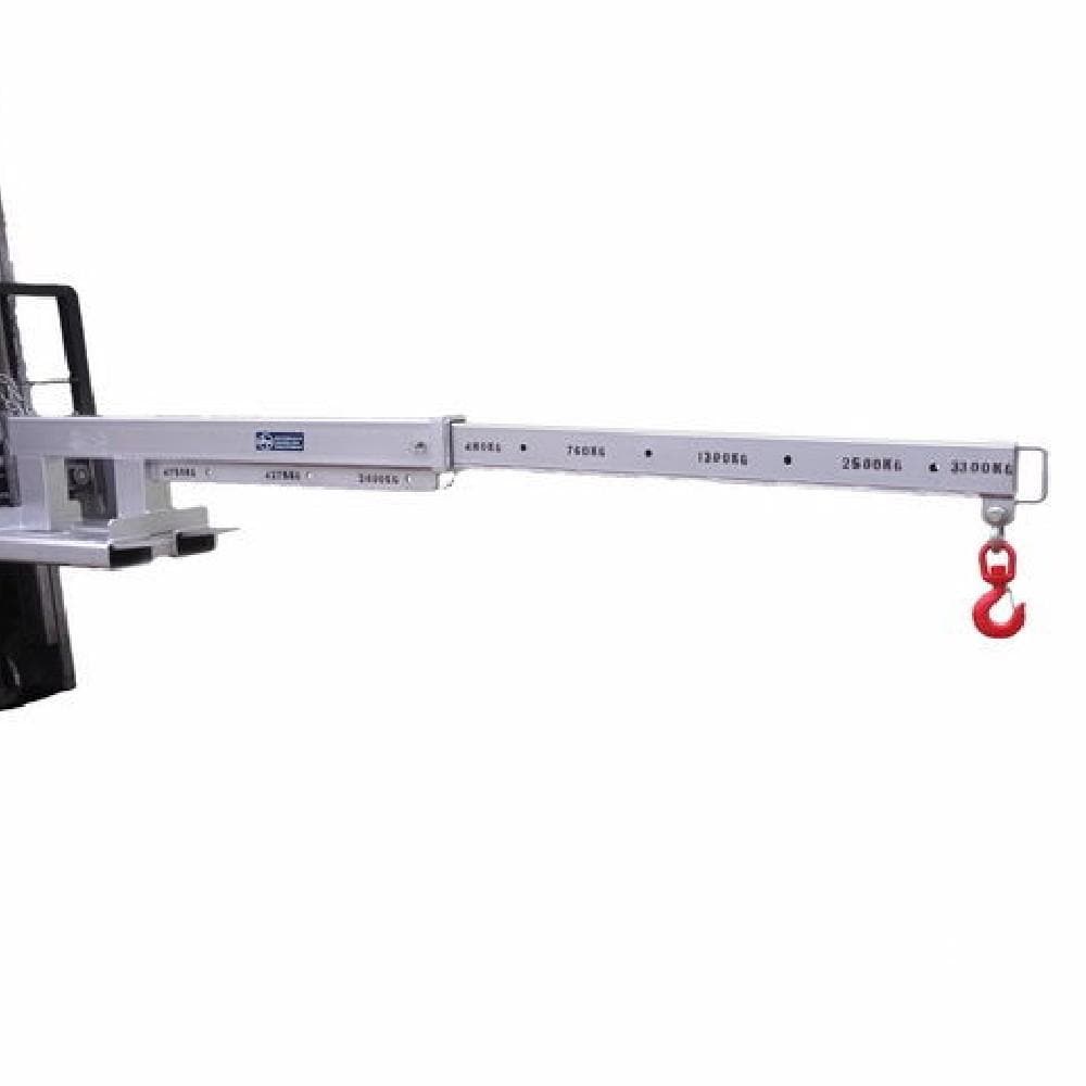 DHE 4.75-Tonne Rigid Jib Lifting Crane Forklift Attachment - DHE - Ramp Champ