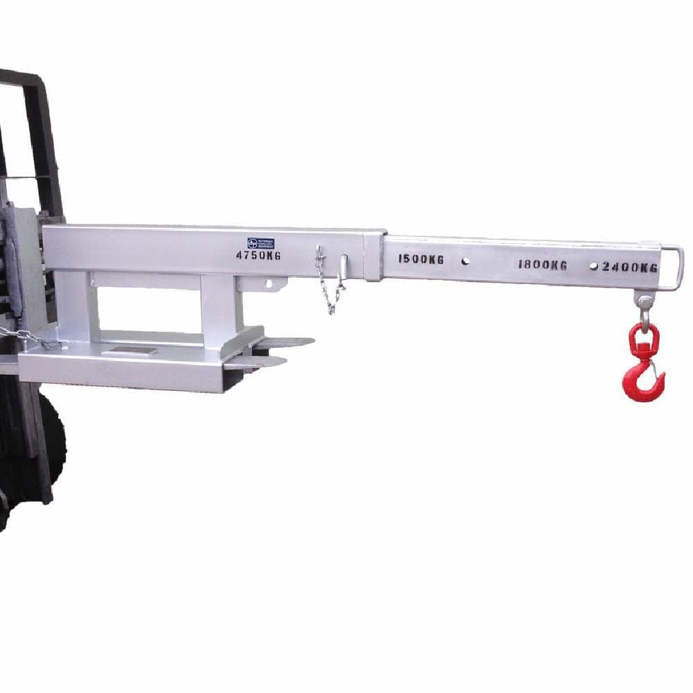DHE 4.75-Tonne Rigid Jib Lifting Crane Forklift Attachment - DHE - Ramp Champ