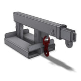 DHE 4.75-Tonne Rigid Jib Lifting Crane Forklift Attachment - DHE - Ramp Champ
