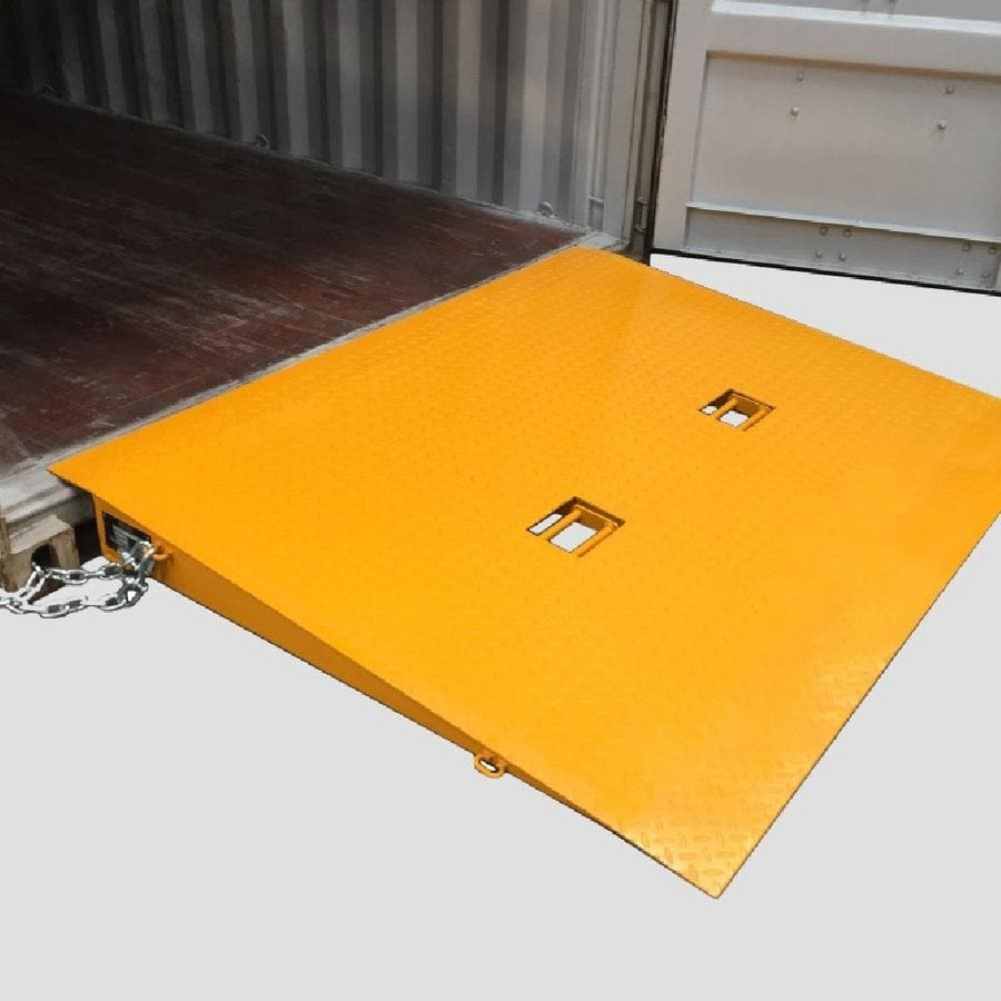 Container Ramp Handrail Quality Container Ramps - Forklift & Steel | Ramp Champ