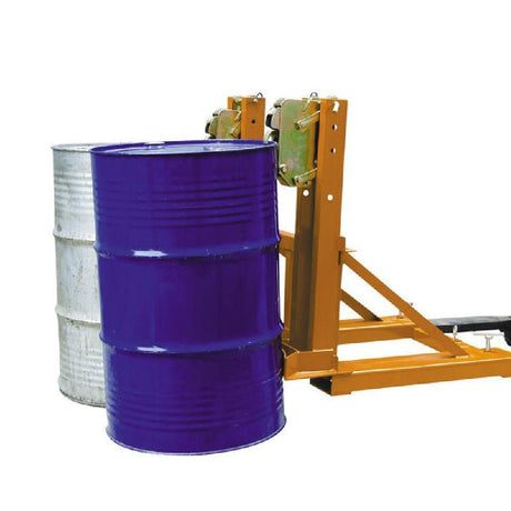 DHE Gator Grip Drum Grab Lifter Forklift Attachment - DHE - Ramp Champ