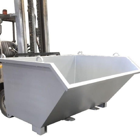 DHE Heavy Duty Skip Tipping Bin Forklift Attachment - DHE - Ramp Champ