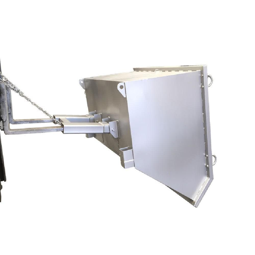 DHE Heavy Duty Skip Tipping Bin Forklift Attachment - DHE - Ramp Champ