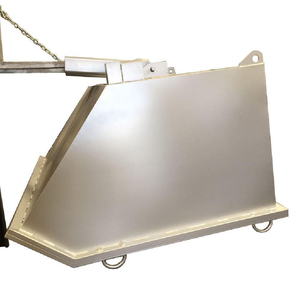 DHE Heavy Duty Skip Tipping Bin Forklift Attachment - DHE - Ramp Champ