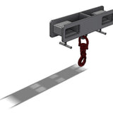 DHE 2-Tonne Slip-On Jib Lifting Crane Forklift Attachment - DHE - Ramp Champ